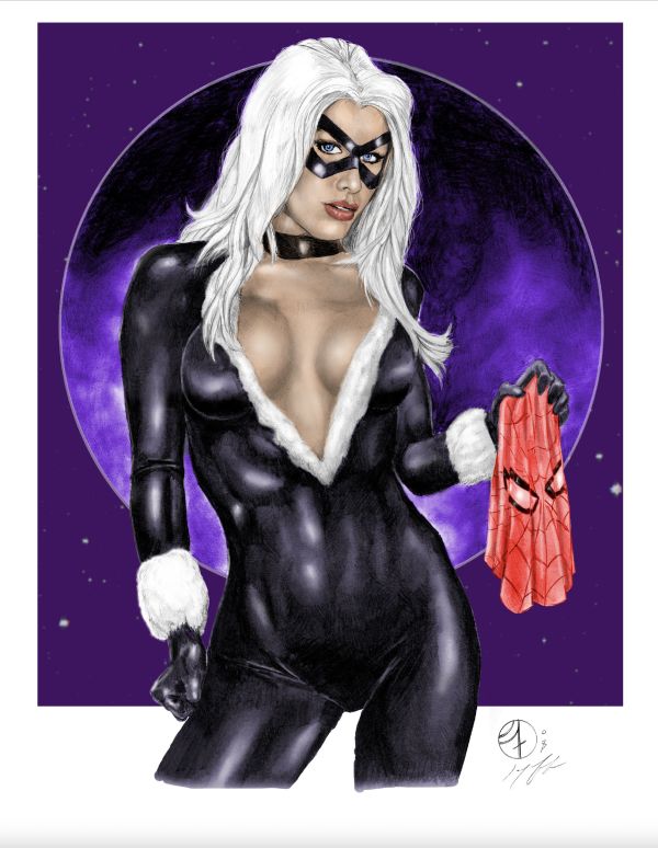 Image for **PRINT** Black Cat