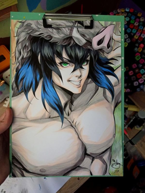 Image for OCTOBER ART CHALLENGE - Inosuke Hashibira