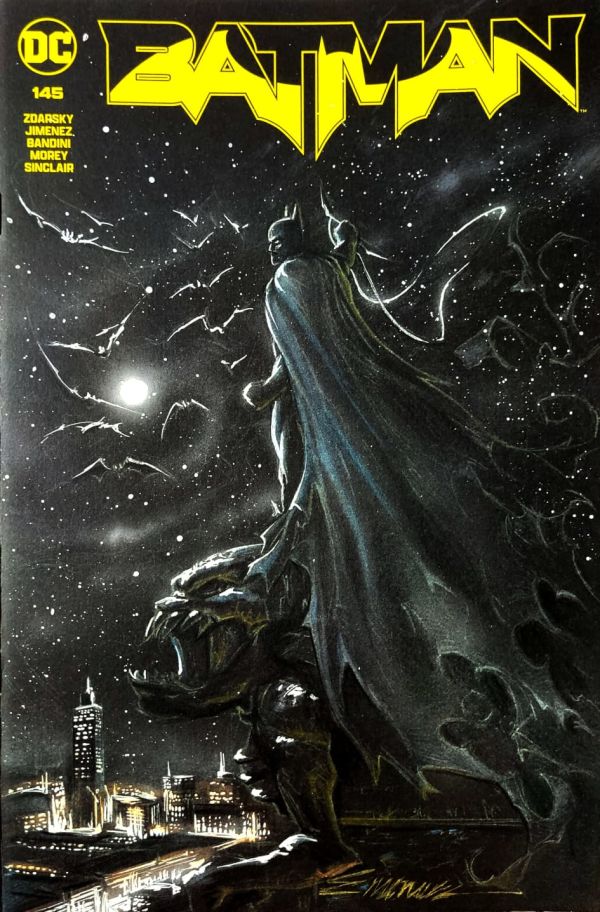 Image for Batman sketch cover by Manu Silva