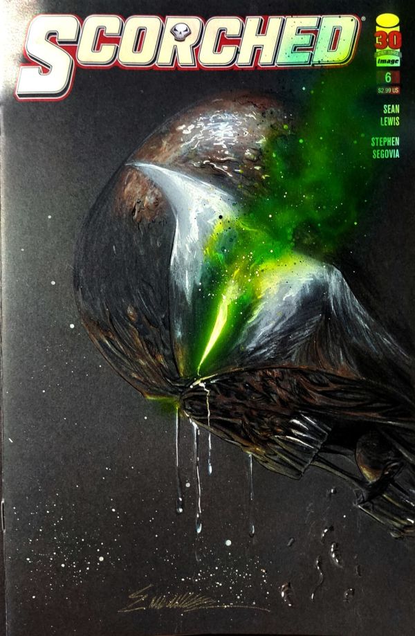 Image for Spawn sketch cover by Manu Silva 