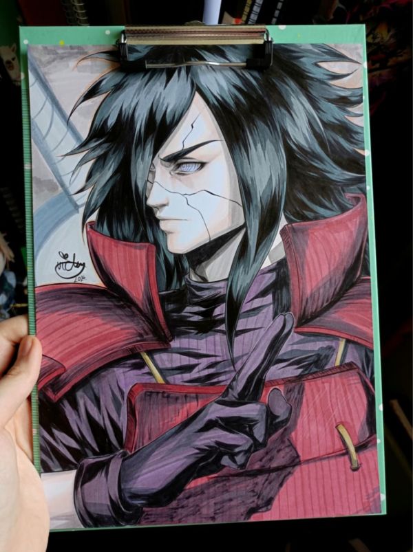 Image for OCTOBER ART CHALLENGE - Madara Uchiha