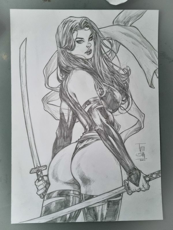 Image for Psylocke (11"x17") By Neto San