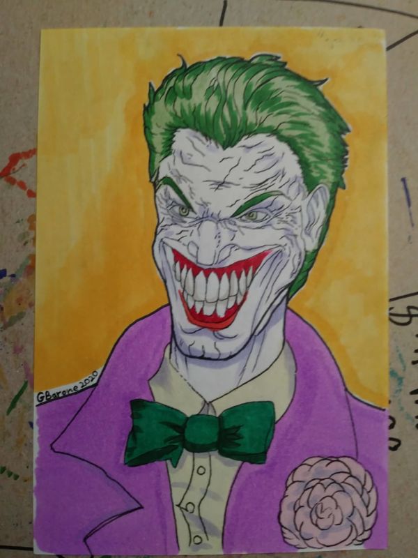 Image for Joker Post Card Head Shot