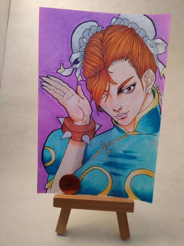 Image for Chun Li Post Card Head Shot