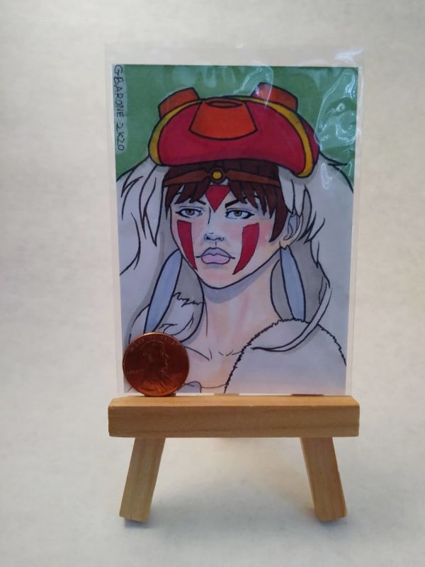 Image for Sketch Card Head Shot of Mononoke
