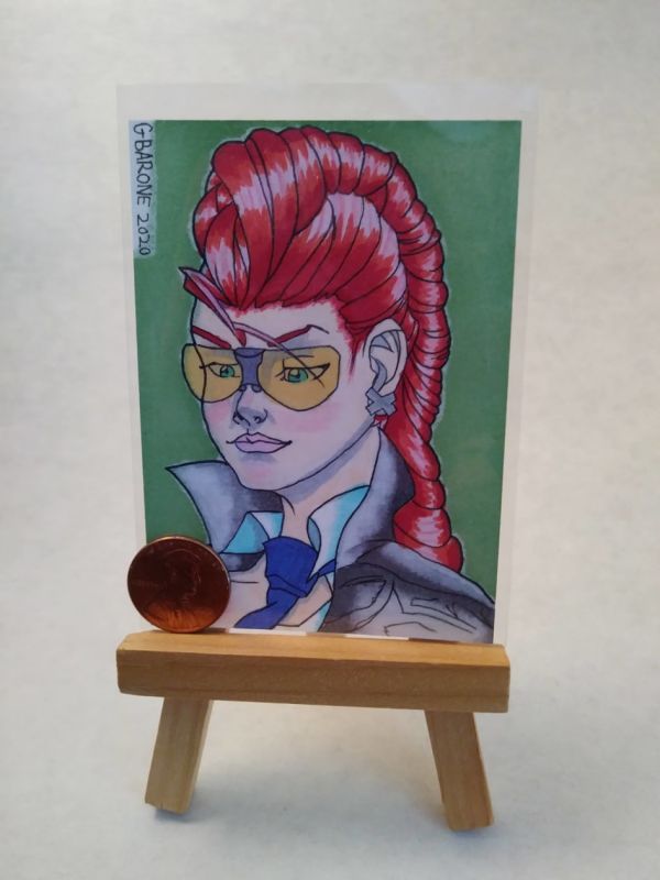 Image for Sketch Card Head Shot of Viper