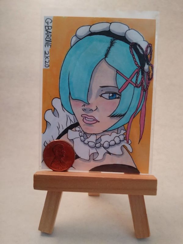 Image for Sketch Card Head Shot of Rem