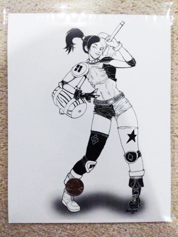 Image for Harly Quinn 8x11.5