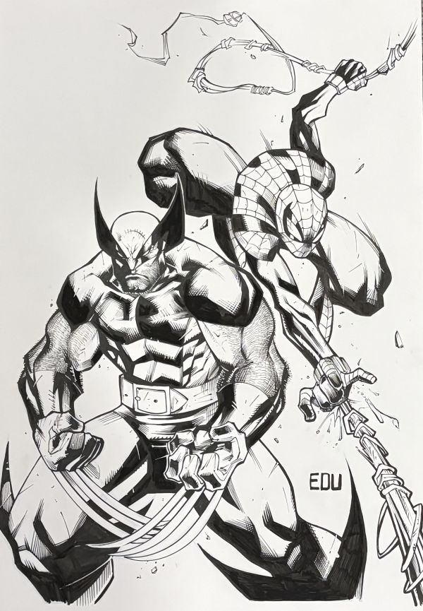 Image for Spider - Man / Wolverine ~ Eduardo Da S. Souza 