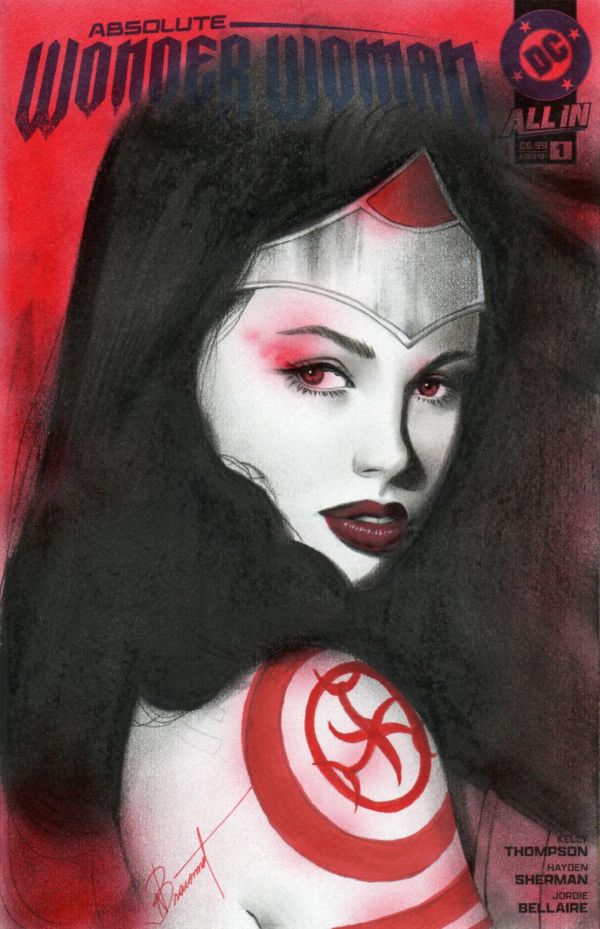 Image for Absolute Wonder Woman SKETCH COVER by Nathalie Braconnot