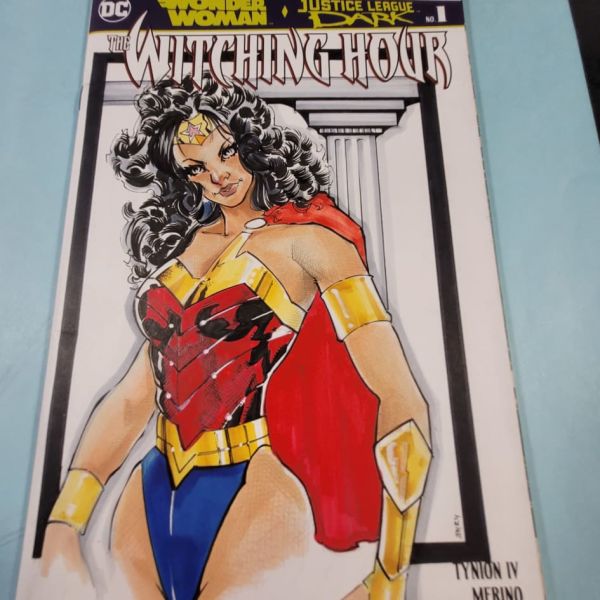 Image for wonder woman sketch cover