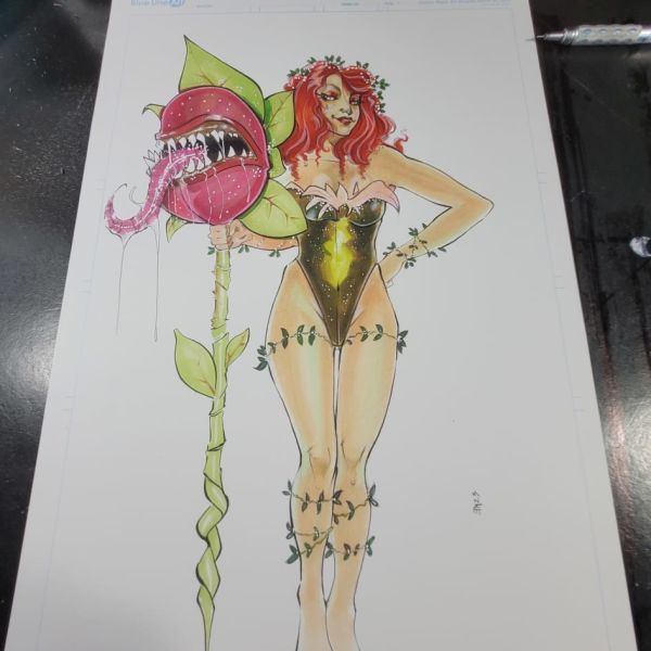 Image for poison Ivy pin-up