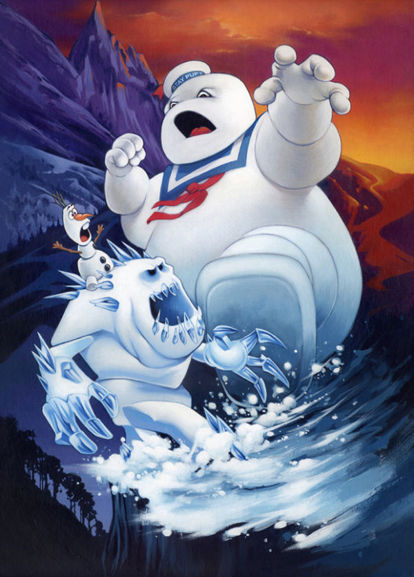Image for Stay Puft: Frozen mashup
