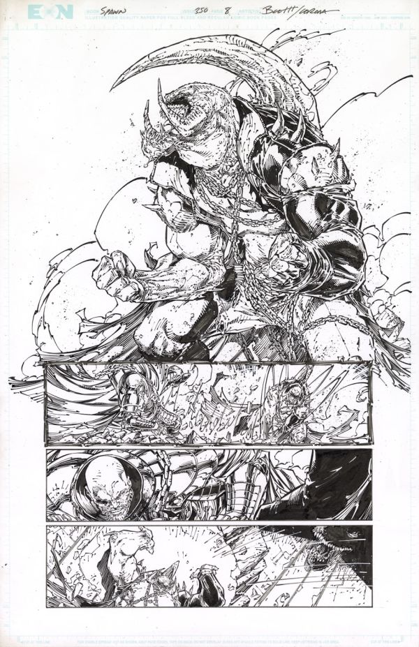 Image for Spawn #350 Page #8 Original Art