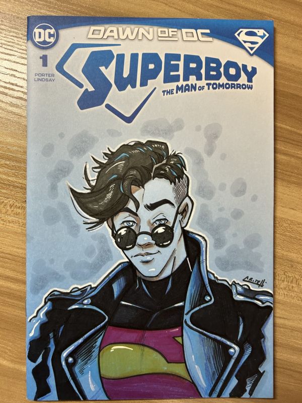 Image for Superboy sketch cover