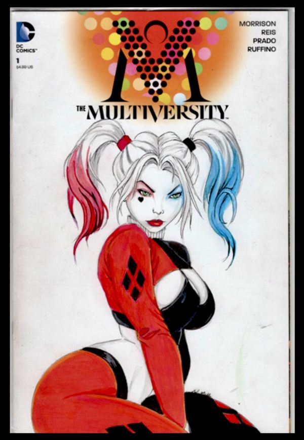 Image for Harley Quinn blank Comic Book Cover