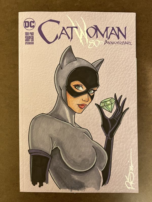Image for Original Catwoman Sketch Cover by Peter Smith