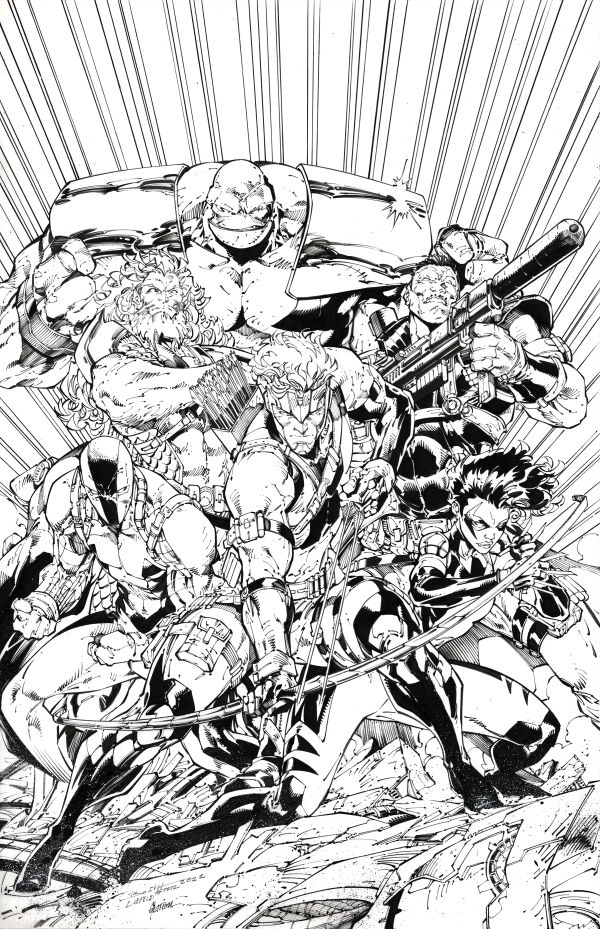 Image for Youngblood 1 cover redo by Booth and Glapion