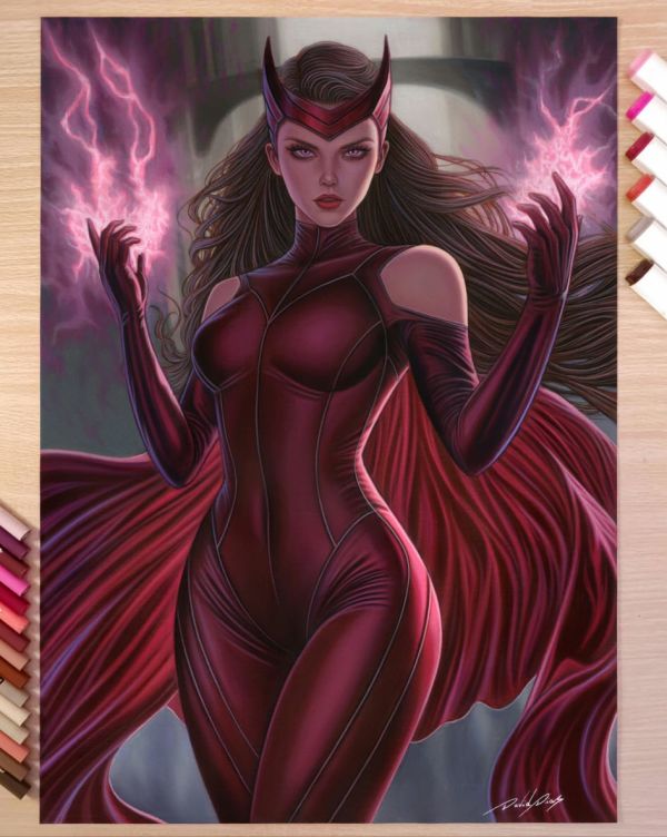 Image for Scarlet Witch - Original Artwork by David Dias 