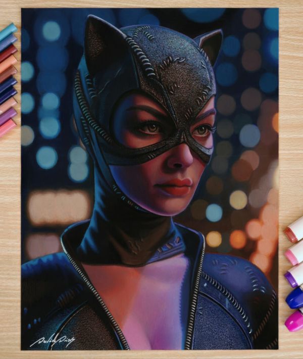 Image for Catwoman - Original Artwork by David Dias 