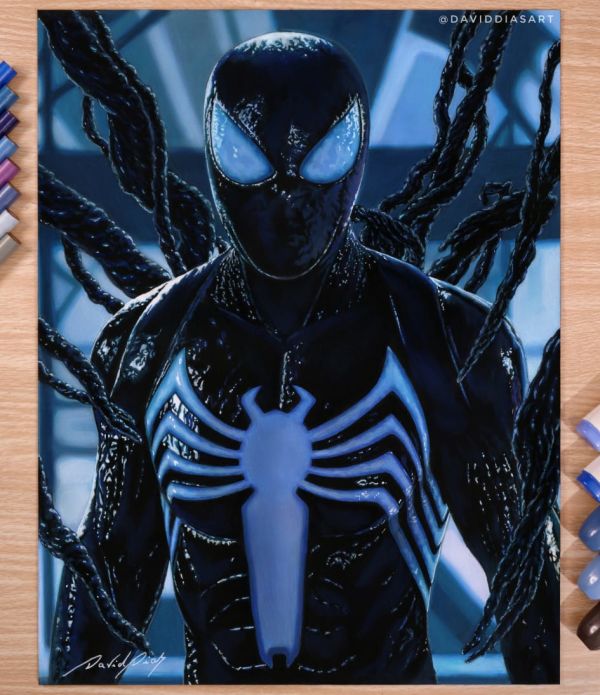 Image for Symbiote Spider-Man - Original Artwork by David Dias 