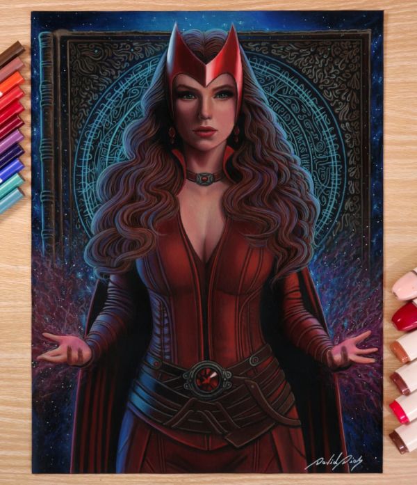 Image for Scarlet Witch - Original Artwork by David Dias 