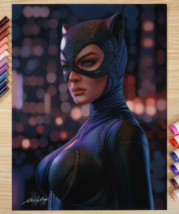 Image for Catwoman - Original Artwork by David Dias 