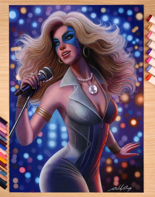 Image for Dazzler - Original Artwork by David Dias 