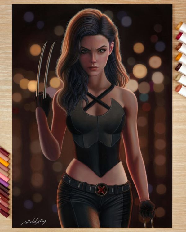 Image for X-23 - Original Artwork by David Dias 