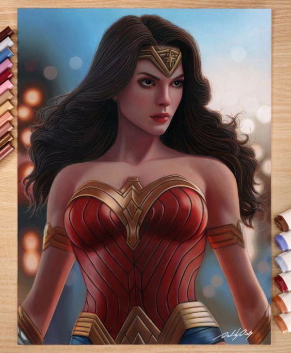 Image for Wonder Woman - Original Artwork by David Dias 