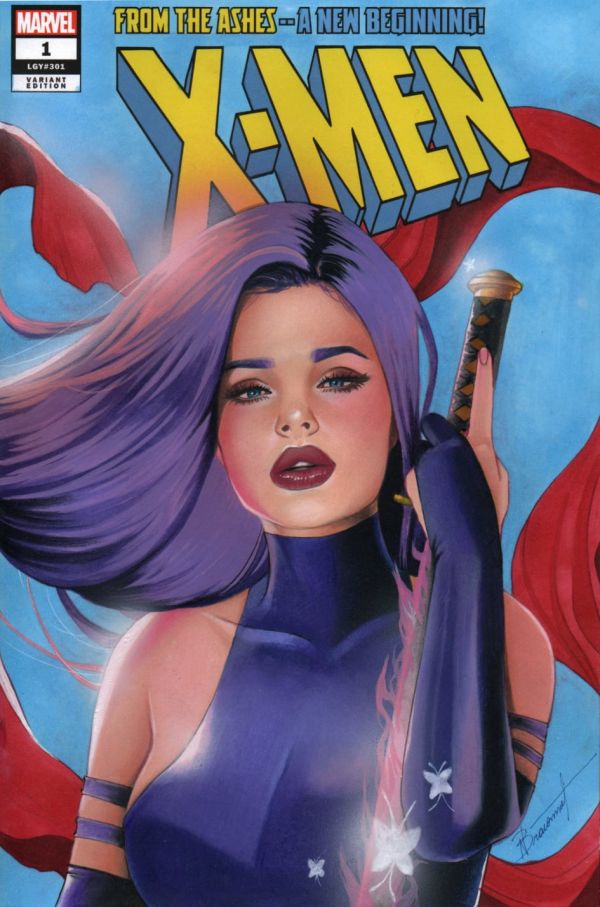 Image for Psylocke Sketch Cover by Nathalie Braconnot