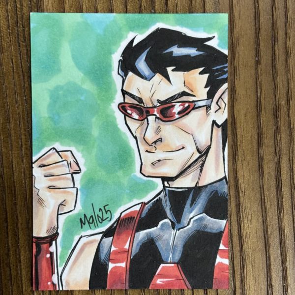 Image for Wonder man Sketch card (Malo)