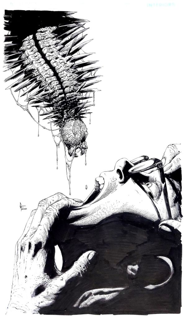 Image for Gary Frank Plunge #4 Variant Cover DC (2020) Aliens Homage