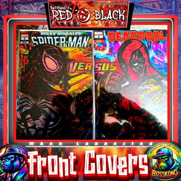 Image for RED & BLACK FINAL BATTLE BOSSKONG CONNECTING COVER SET 