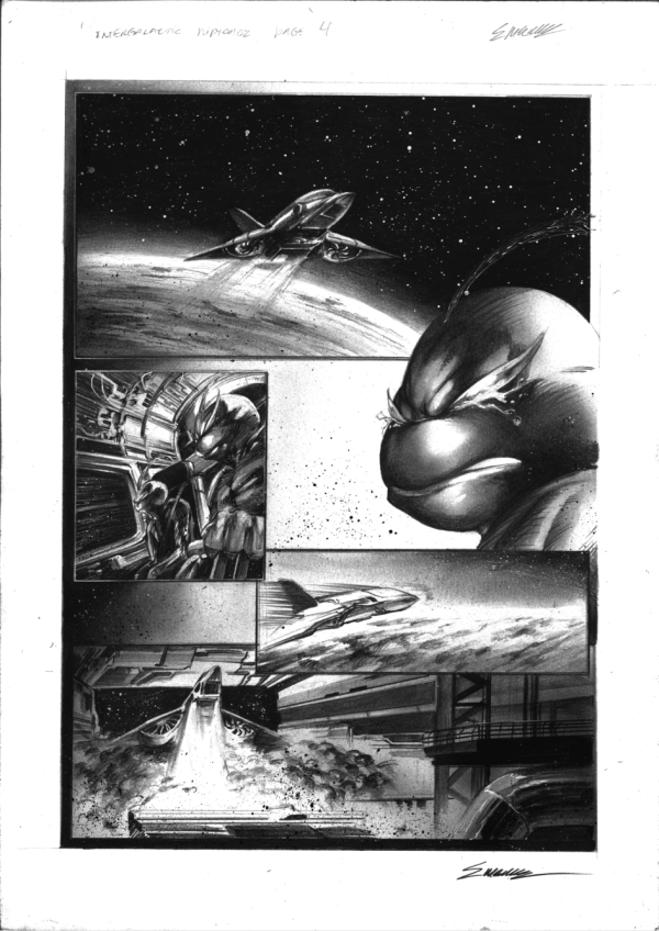 Image for The Intergalactic Riptoadz page 4 - ART by Manu Silva