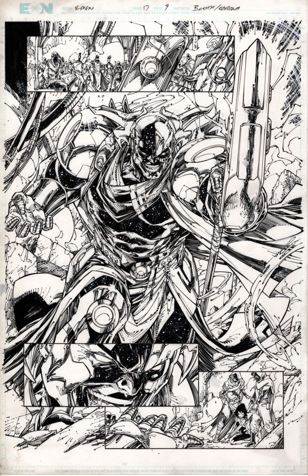 Image for Xmen Original Art by Brett Booth & Adelso Corona 