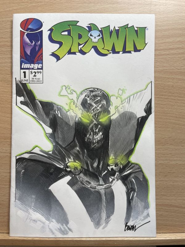 Image for Spawn Blank Cover 