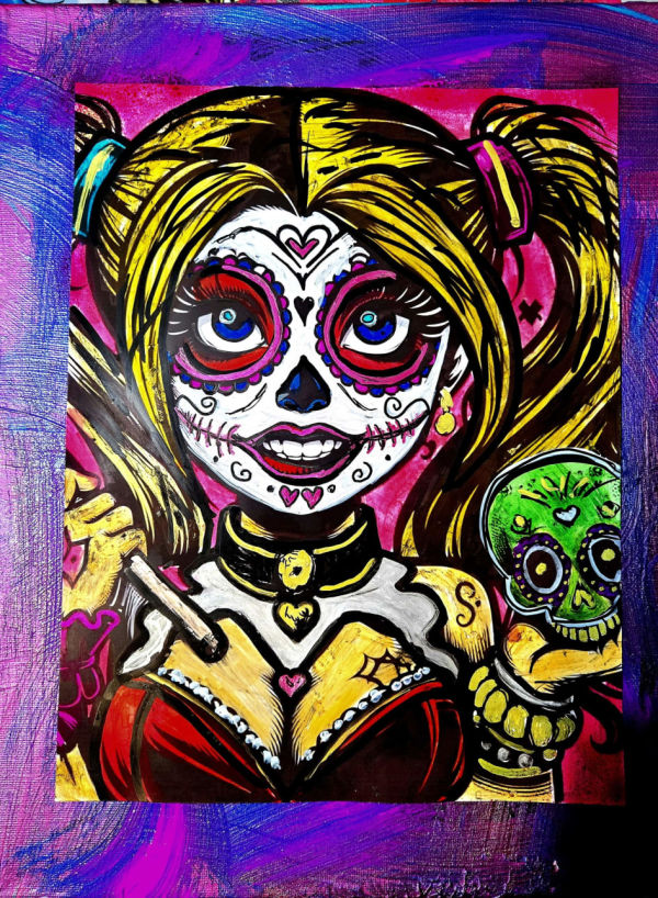 Image for Sugar Skull Harley Quinn 