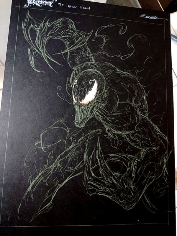 Image for Carnage on Black paper 