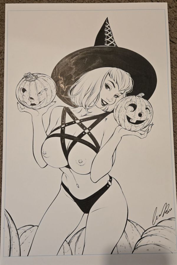 Image for Elias chatzoudis haloween 2021 pinup nude