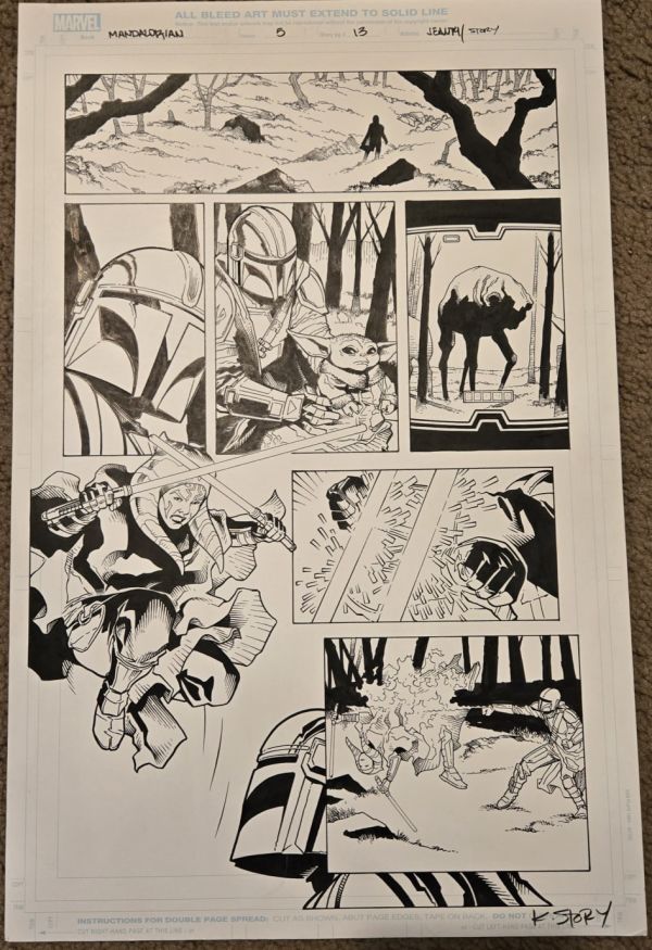 Image for Mandalorian season 2 issue 5 page 13