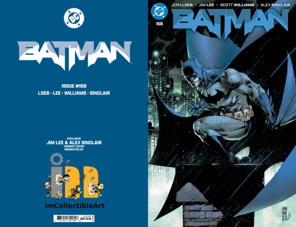 Image for Pre Order: Batman #158 Exclusive Cover Variant - Signed by Jim Lee