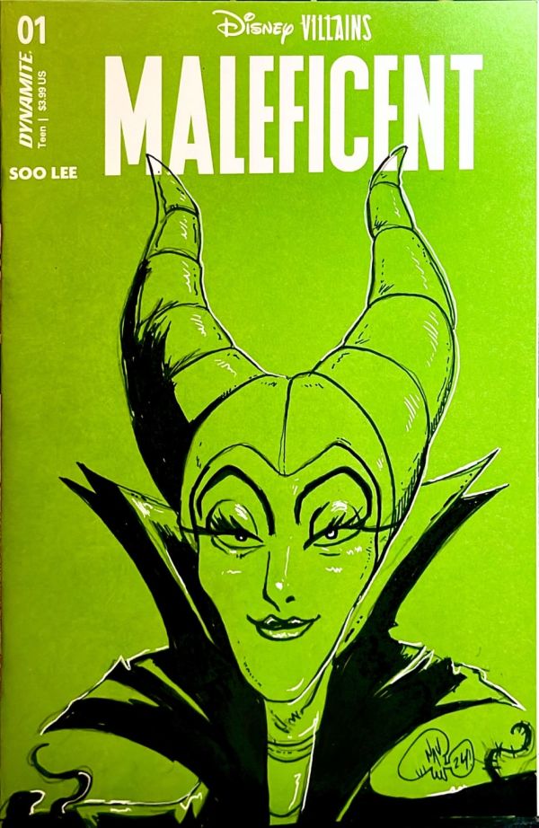 Image for MALEFICENT 2024 FCBD Sketchcover 1181