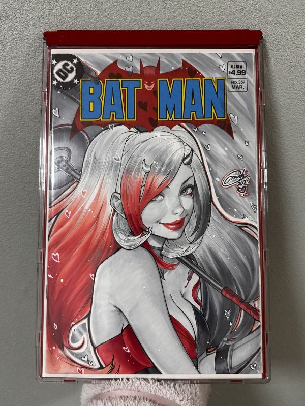 Image for Harley Quinn sketch cover by Miki Okazaki