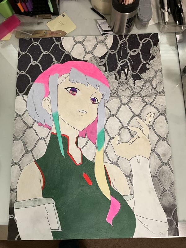 Image for Lucy cyberpunk edgerunners work in progress 