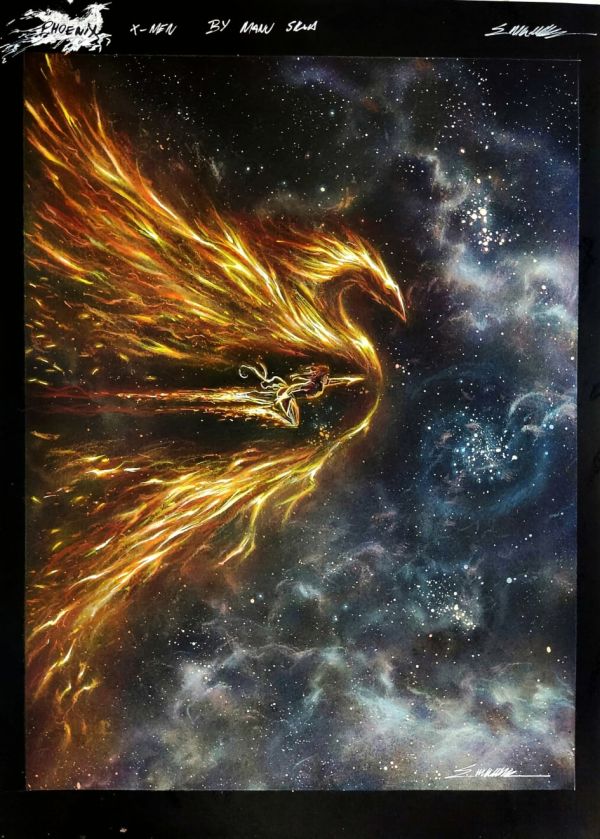 Image for X-Men Jean Grey Dark Phoenix on Black paper