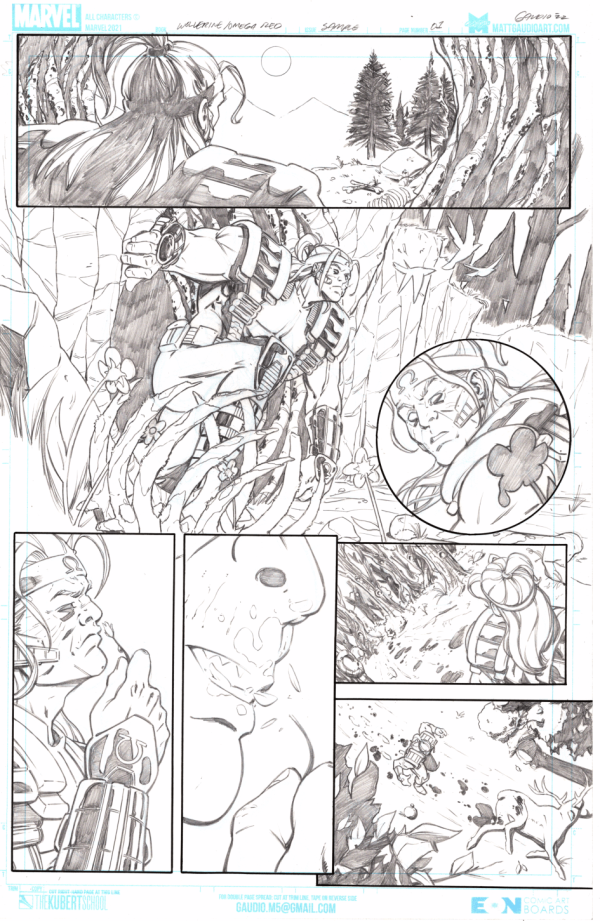 Image for Omega Red vs Wolverine Clan (1/3)
