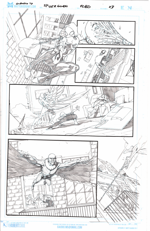 Image for Spider-Gwen vs Vulture (3/4)