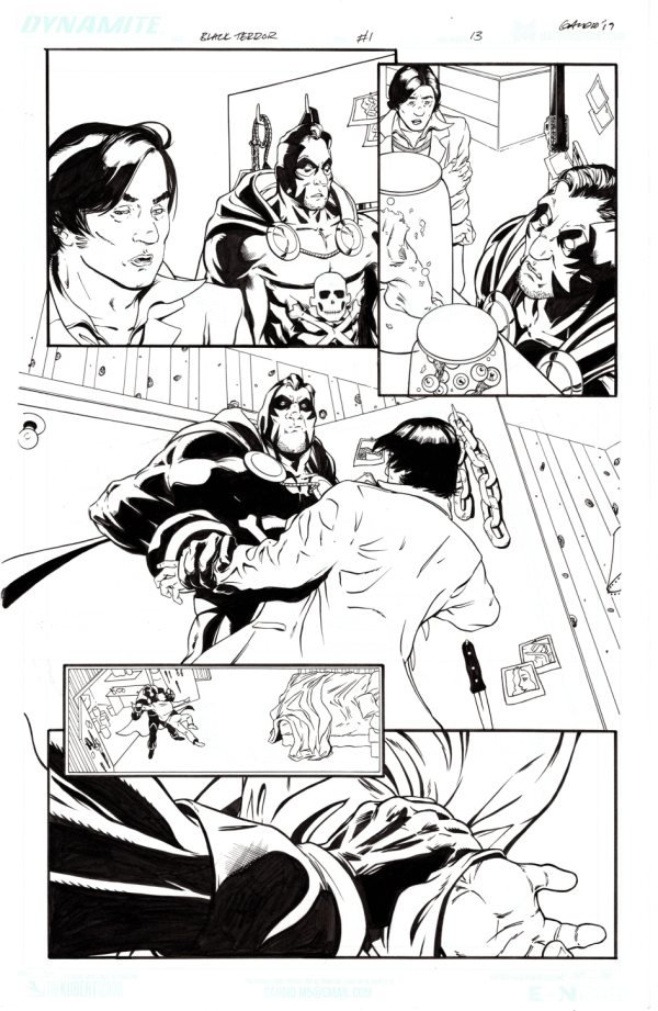 Image for Black Terror #1 | Pg 13