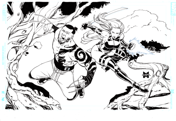 Image for Daken & Psylocke